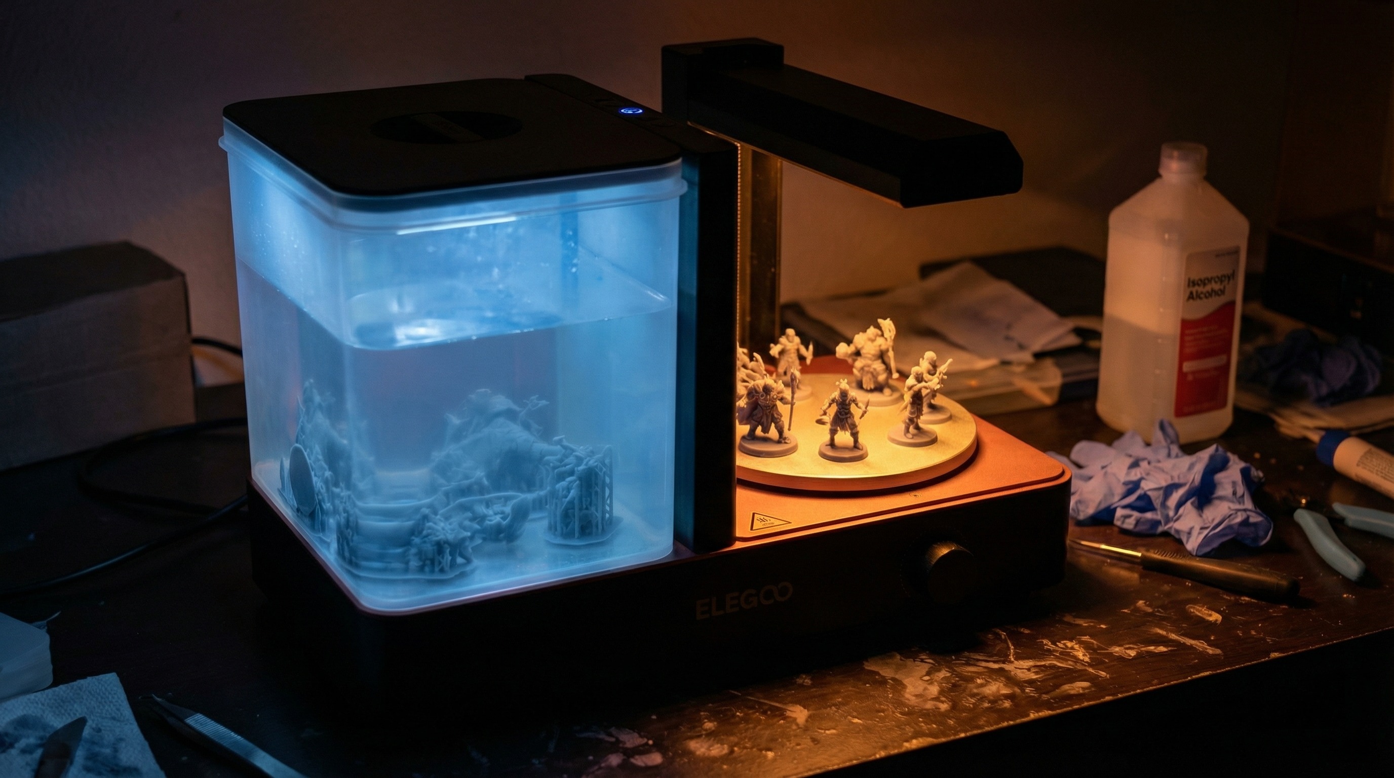 Best Wash and Cure Station for Resin Miniatures (2026): 4 Tested